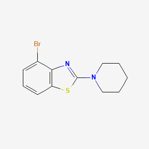 4-Bromo-2-(piperidin-1-yl)benzo[d]thiazole