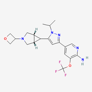 molecular formula C20H24F3N5O2 B2626330 Dlk-IN-1 