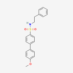 4'-methoxy-N-phenethyl-[1,1'-biphenyl]-4-sulfonamide