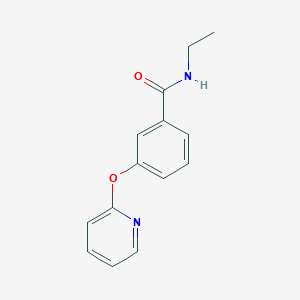 N-ethyl-3-(pyridin-2-yloxy)benzamide