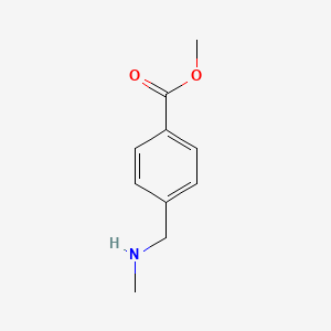 molecular formula C10H13NO2 B2626462 Methyl 4-[(methylamino)methyl]benzoate CAS No. 70785-70-5