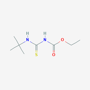 molecular formula C8H16N2O2S B2626663 ethyl N-(tert-butylcarbamothioyl)carbamate CAS No. 36997-93-0