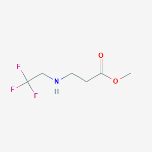 Methyl 3-[(2,2,2-trifluoroethyl)amino]propanoate