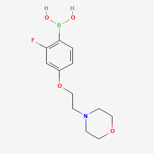 2-Fluoro-4-(2-morpholinoethoxy)phenylboronic acid