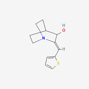 2-(2-Thienylmethylene)-3-quinuclidinol