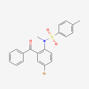 N-(2-benzoyl-4-bromophenyl)-N,4-dimethylbenzenesulfonamide