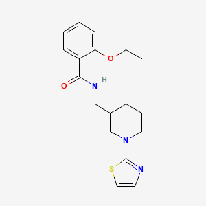2-ethoxy-N-((1-(thiazol-2-yl)piperidin-3-yl)methyl)benzamide