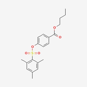 Butyl 4-[(mesitylsulfonyl)oxy]benzenecarboxylate