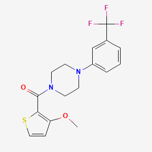 (3-Methoxy-2-thienyl){4-[3-(trifluoromethyl)phenyl]piperazino}methanone