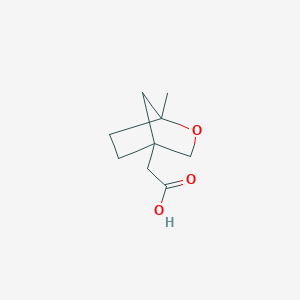 2-(1-Methyl-2-oxabicyclo[2.2.1]heptan-4-yl)acetic acid