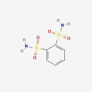 molecular formula C6H8N2O4S2 B2626950 Benzene-1,2-disulfonamide CAS No. 27291-96-9