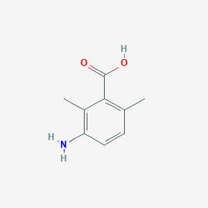 molecular formula C9H11NO2 B2627030 3-Amino-2,6-dimethylbenzoic acid CAS No. 124784-13-0