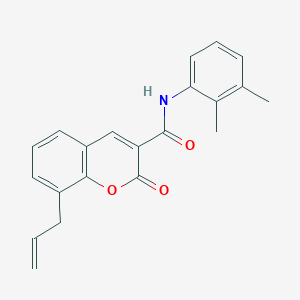 N-(2,3-dimethylphenyl)-2-oxo-8-(prop-2-en-1-yl)-2H-chromene-3-carboxamide