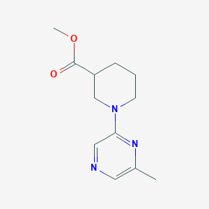 molecular formula C12H17N3O2 B2627197 Methyl 1-(6-methylpyrazin-2-yl)piperidine-3-carboxylate CAS No. 2140305-83-3