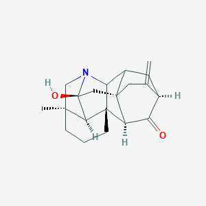 molecular formula C20H25NO2 B026272 Spiradine A CAS No. 19741-46-9