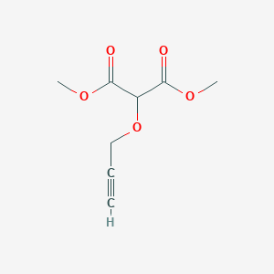 molecular formula C8H10O5 B2627297 Dimethyl 2-prop-2-ynoxypropanedioate CAS No. 2416236-61-6
