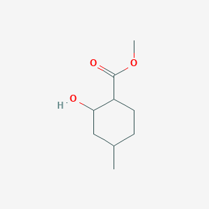 molecular formula C9H16O3 B2627474 Methyl 2-hydroxy-4-methylcyclohexane-1-carboxylate CAS No. 3285-05-0