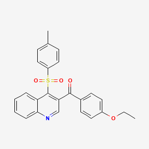 (4-Ethoxyphenyl)(4-tosylquinolin-3-yl)methanone