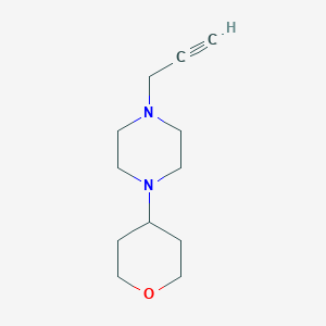 1-(Oxan-4-yl)-4-prop-2-ynylpiperazine
