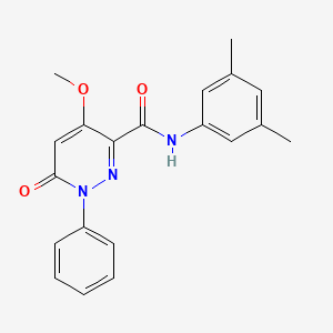 N-(3,5-dimethylphenyl)-4-methoxy-6-oxo-1-phenyl-1,6-dihydropyridazine-3-carboxamide