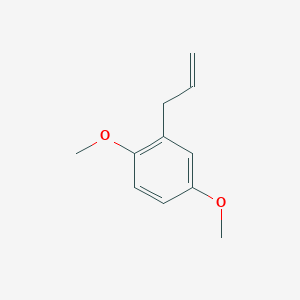 molecular formula C11H14O2 B026277 3-(2,5-二甲氧基苯基)-1-丙烯 CAS No. 19754-22-4
