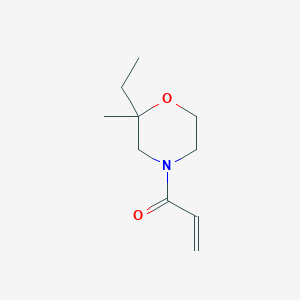 1-(2-Ethyl-2-methylmorpholin-4-yl)prop-2-en-1-one