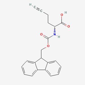 B2627816 (2R)-2-(Fmoc-amino)-5-hexynoic acid CAS No. 1234692-66-0