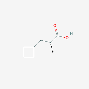 (2R)-3-Cyclobutyl-2-methylpropanoic acid