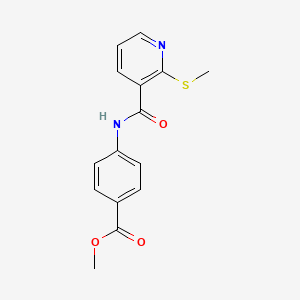 Methyl 4-[(2-methylsulfanylpyridine-3-carbonyl)amino]benzoate