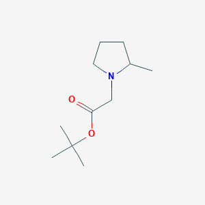 tert-Butyl 2-(2-methyl-1-pyrrolidinyl)acetate