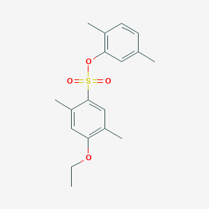 2,5-Dimethylphenyl 4-ethoxy-2,5-dimethylbenzene-1-sulfonate