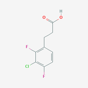 3-(3-Chloro-2,4-difluorophenyl)propanoic acid