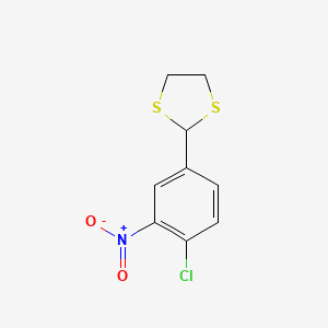 2-(4-Chloro-3-nitrophenyl)-1,3-dithiolane