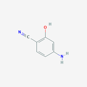 molecular formula C7H6N2O B2628035 4-Amino-2-hydroxybenzonitrile CAS No. 67608-58-6