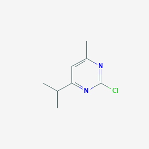 2-Chloro-4-methyl-6-(propan-2-yl)pyrimidine