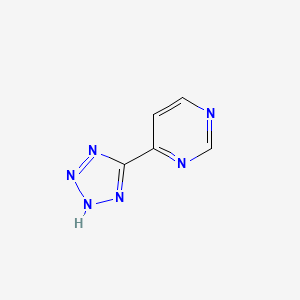 4-(1H-1,2,3,4-tetrazol-5-yl)pyrimidine