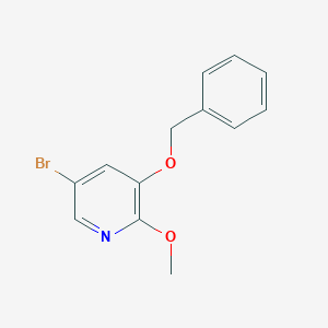 3-(BEnzyloxy)-5-bromo-2-methoxypyridine