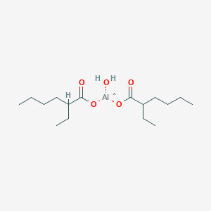molecular formula C16H31AlO5 B026283 Hydroxyaluminum Bis(2-ethylhexanoate) CAS No. 30745-55-2