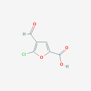 5-Chloro-4-formylfuran-2-carboxylic acid