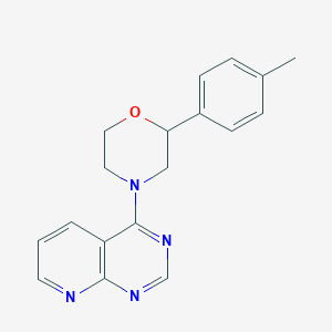 2-(4-Methylphenyl)-4-pyrido[2,3-d]pyrimidin-4-ylmorpholine