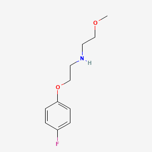 [2-(4-Fluorophenoxy)ethyl](2-methoxyethyl)amine