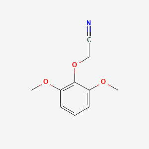 molecular formula C10H11NO3 B2628360 2-(2,6-Dimethoxyphenoxy)acetonitrile CAS No. 21244-81-5