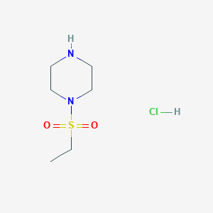 molecular formula C6H15ClN2O2S B2628619 1-(Ethylsulfonyl)piperazine hydrochloride CAS No. 859525-16-9