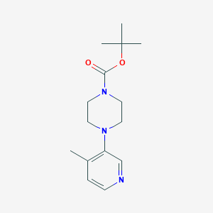molecular formula C15H23N3O2 B2628639 Tert-butyl 4-(4-methylpyridin-3-yl)piperazine-1-carboxylate CAS No. 1279032-29-9