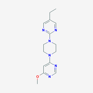 4-[4-(5-Ethylpyrimidin-2-yl)piperazin-1-yl]-6-methoxypyrimidine