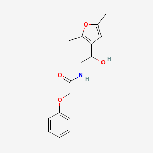 N-(2-(2,5-dimethylfuran-3-yl)-2-hydroxyethyl)-2-phenoxyacetamide