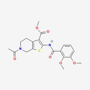 Methyl 6-acetyl-2-(2,3-dimethoxybenzamido)-4,5,6,7-tetrahydrothieno[2,3-c]pyridine-3-carboxylate