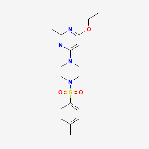 4-Ethoxy-2-methyl-6-(4-tosylpiperazin-1-yl)pyrimidine