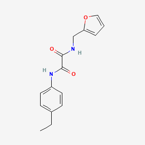 N'-(4-ethylphenyl)-N-(furan-2-ylmethyl)oxamide