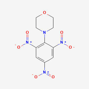 molecular formula C10H10N4O7 B2628782 4-(2,4,6-Trinitrophenyl)morpholine CAS No. 77379-03-4